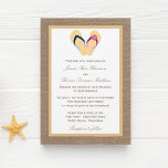 Insamlingen med Vänd-våning-blad-blad-blad-Burlap- Inbjudningar<br><div class="desc">Uppsamlingen av flip-flop-sand-burlap-bröllop är perfekt för alla par som planerar ett romantiskt giftermål vid havet. Bakgrunden till den orustiska sprängningseffekten ge inbjuder till en boho-chic-känsla, medan sandbranden är en varm och trendig färg-ton som kan användas i hela bröllop. Den söta hans och hennes flip-flops är perfekten som avslutar beröring för...</div>