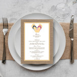 Insamlingen med Vänd-våning-blad-blad-blad-Burlap- Meny<br><div class="desc">Uppsamlingen av flip-flop-sand-burlap-bröllop är perfekt för alla par som planerar ett romantiskt giftermål vid havet. Bakgrunden till den orustiska sprängningseffekten ge på dessa menyer ger en boho-chic-känsla, medan sandbranden är en varm och trendig färg-ton som kan användas i hela bröllop. Den söta hans och hennes flip-flops är perfekten som avslutar...</div>