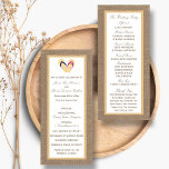 Insamlingen med Vänd-våning-blad-blad-blad-Burlap- Program<br><div class="desc">Uppsamlingen av flip-flop-sand-burlap-bröllop är perfekt för alla par som planerar ett romantiskt giftermål vid havet. Bakgrunden till den strålningseffekt som uppstår i ge är en boho-chic-känsla, medan sandbranden är en varm och trendig färg-ton som kan användas i hela bröllop. Den söta hans och hennes flip-flops är perfekten som avslutar beröring...</div>