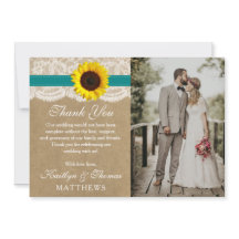 Insamlingen Rustic Kraft Solros Bröllop