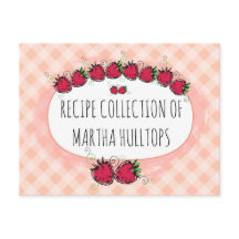 Insamlingsbevis för personlig av jordgubbar