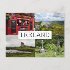 Insamlingskort för landskap i Irland Vykort