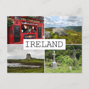 Insamlingskort för landskap i Irland Vykort