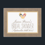 Insamlingskort för Möhippan Vänd överfyllning Inbjudan Vykort<br><div class="desc">De här söta flip-flopparna på möhippan på burkstrandkort kommer att ge perfekten för vilken brud som helst! Utformningen har en underbar bakgrund av strålningseffekten med söta flip-flops. De här klistermärkena kan vara personlig för ditt speciella tillfälle och skulle göra perfekten till ett recept för vilket badbröllop som helst, möhippa, förlovningsfest,...</div>