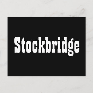 Insamlingskort för Stockbridge Autograph Vykort