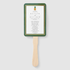 Insamlingsprogrammet för tropiska ananas Bröllop