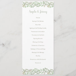 Insamlingsprogrammet Olive Grenar KÄRLEK Program