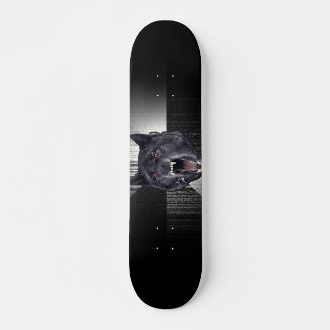 Insanitet, Varg Mini Skateboard Bräda 18,5 Cm (Framsida)