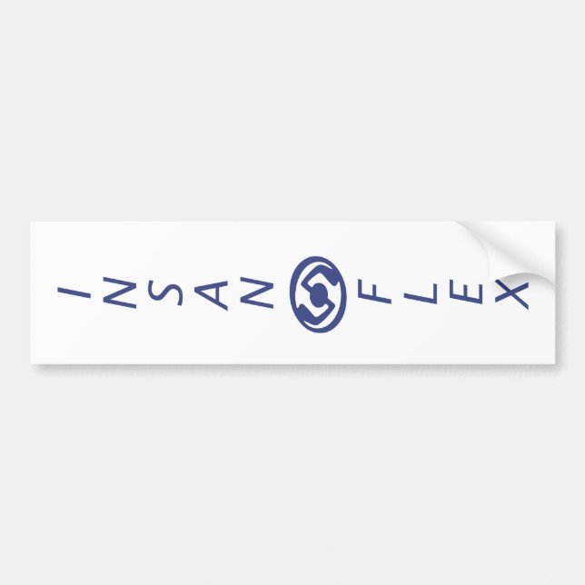 Insanoflex lodrät bildekal (Framsidan)