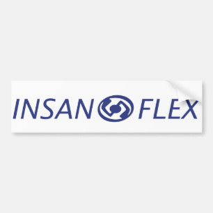 Insanoflex-Vågrät Bildekal