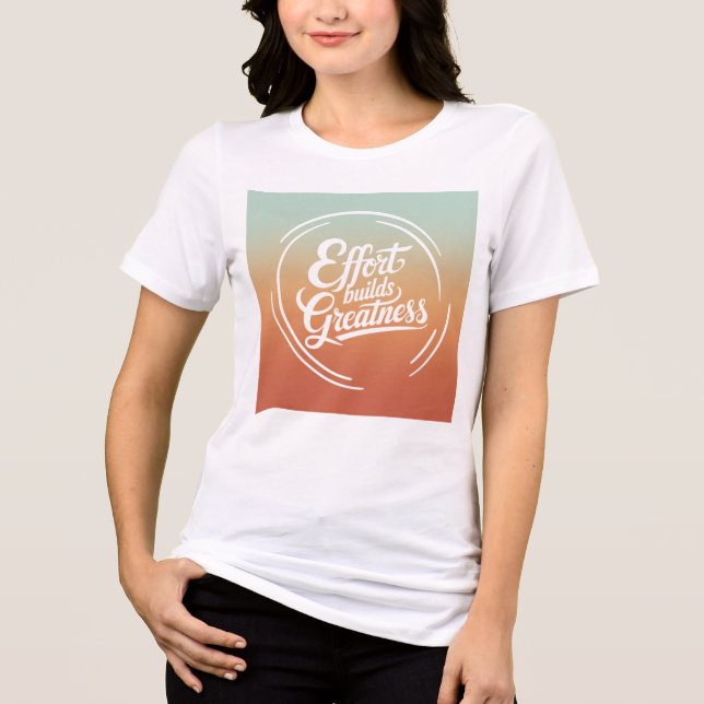 Insatsen Bygger större styrka - inspirationsoffert T Shirt (Framsida)