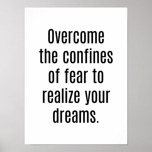 Inse dina drömmar Poster (Framsidan)