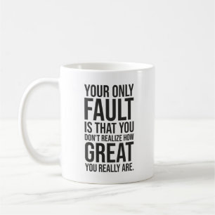 Inse hur Underbar du är - Gym, Hustle, Success Kaffemugg