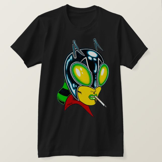 Insectra™/Cosmic Färg T Shirt (Design framsida)