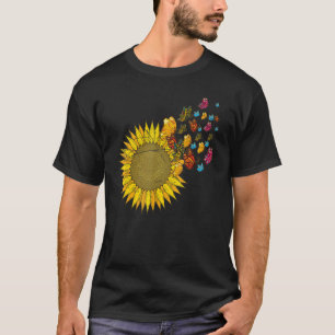 Insekt Animalisk Gult Lepidopterist Solrossmör T Shirt