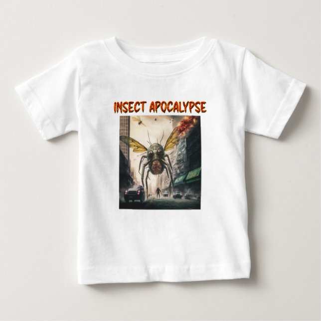 Insekt Apocalypse Baby Bra Jersey T-Shirt (Framsida)