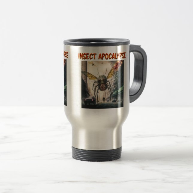 Insekt Apocalypse Travel/Commuter Mugg, 15 oz Resemugg (Framsida höger)