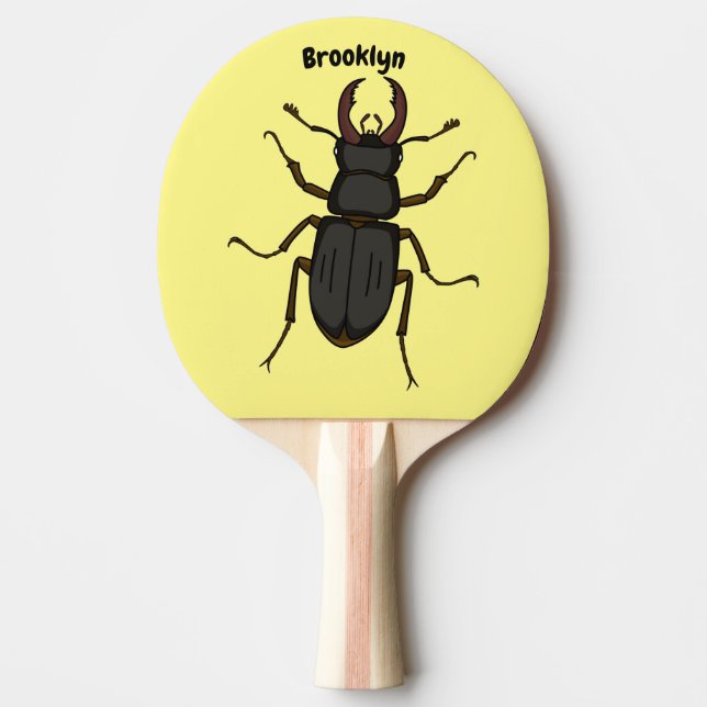 Insekt av stämpelavfasning pingisracket (Framsidan)