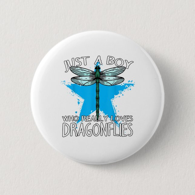 Insekt Entomolog Bara en pojke som Verkligen dokto Knapp (Framsida)