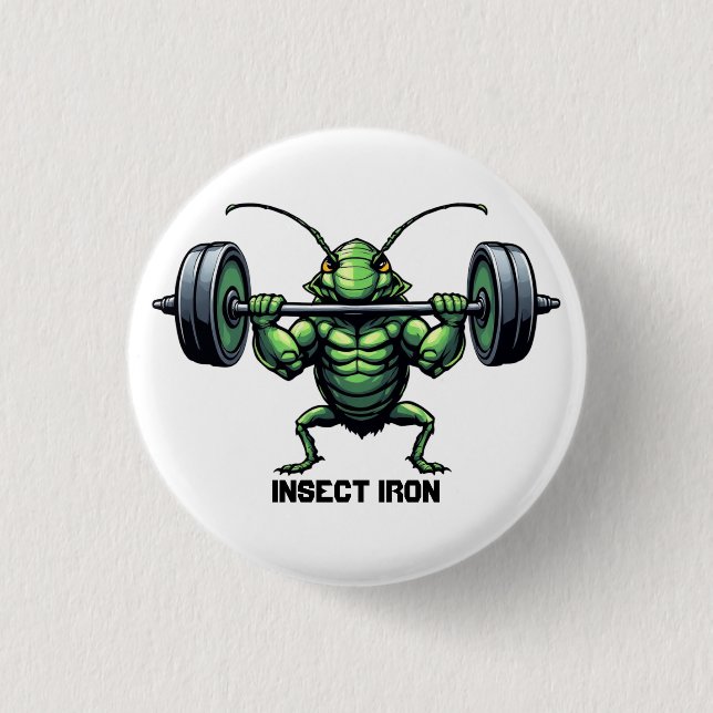 Insekt Järn Knapp (Framsida)