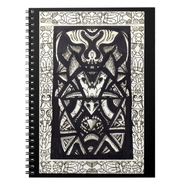 Insekt Kung Anteckningsbok (Framsidan)