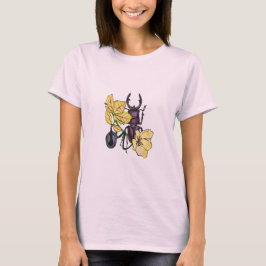 Insekt med gula blommor. t shirt