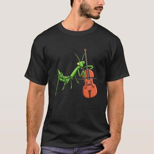 Insekt Samla in Violin, som fångar entomolog Kryp T Shirt (Framsida)