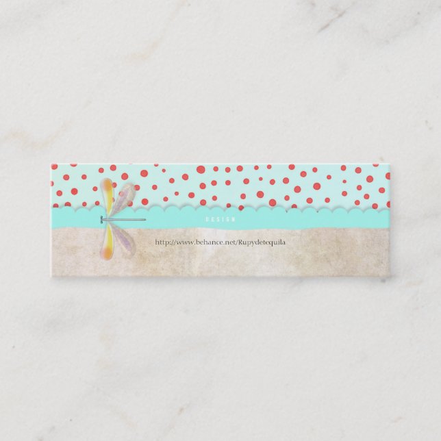 Insekt Visitenkort Mini Visitkort (Framsida)