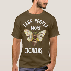 Insekten Cicada Svarminvasion Magicicada Brood T Shirt