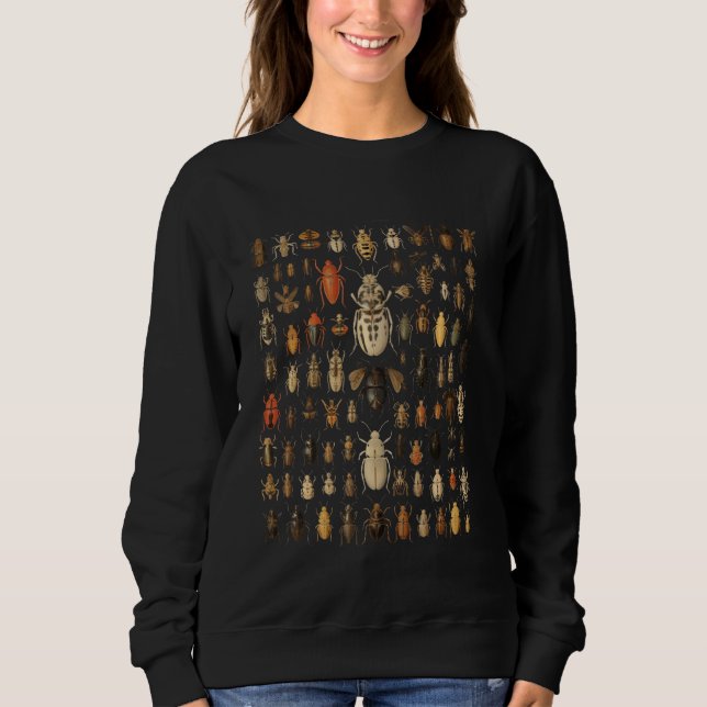 Insekten Insekter Collection Entomology Kryp Speci T Shirt (Framsida)