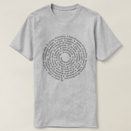 Insekter & Arachnids Group Namn Collective Nouns T-shirt