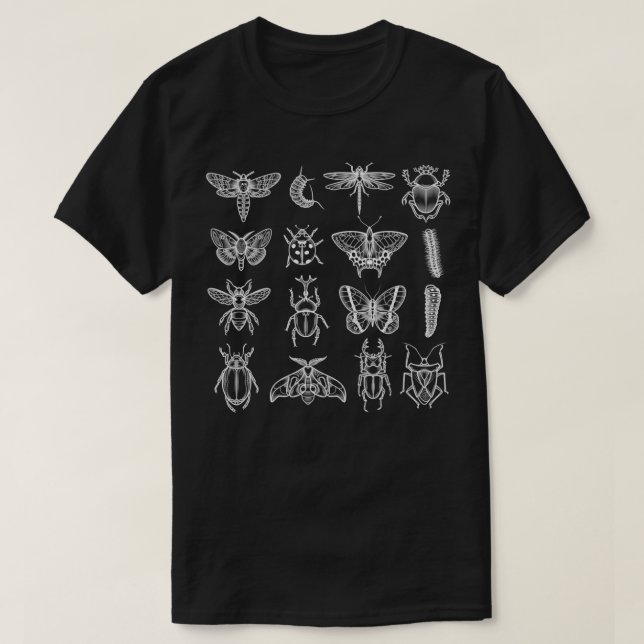 Insekter Entomolog Kryp Catcher entomologi T Shirt (Design framsida)