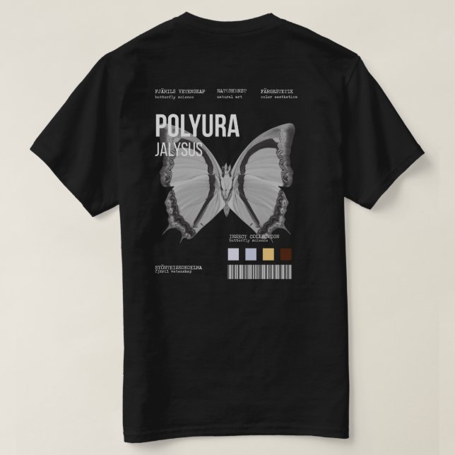 INSEKTER INSAMLING T SHIRT (Design baksida)