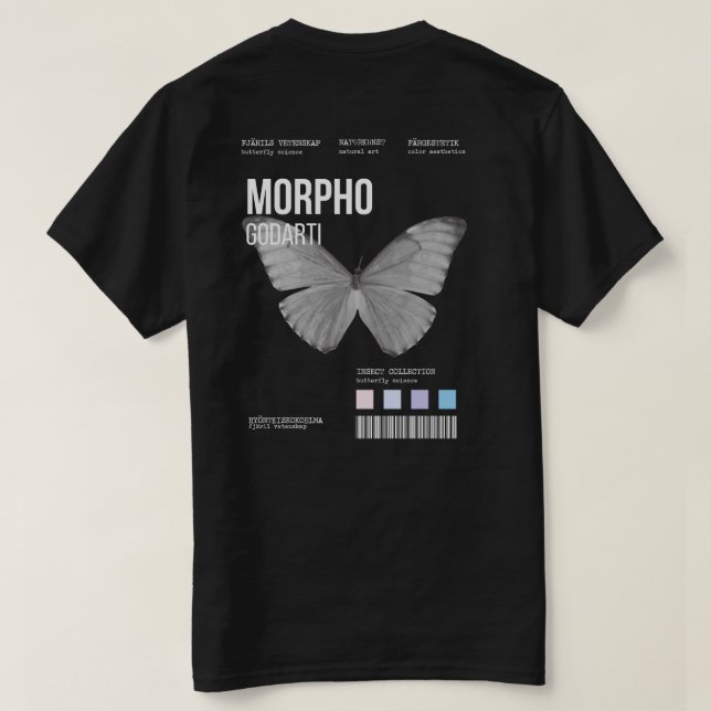 INSEKTER INSAMLING T SHIRT (Design baksida)