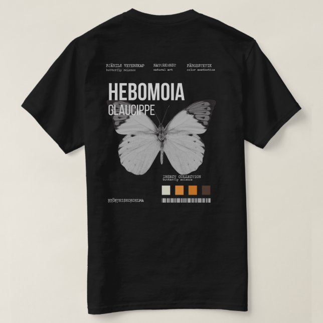 INSEKTER INSAMLING T SHIRT (Design baksida)