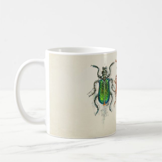 Insekter Kaffemugg (Vänster)