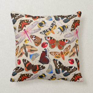 Insekter & kryp skrivar ut inomhus/utomhus- kudde