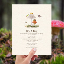 Insekter Mushroom Woodland Natature Boy Shower