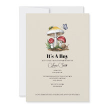 Insekter Mushroom Woodland Nature Boy Shower I