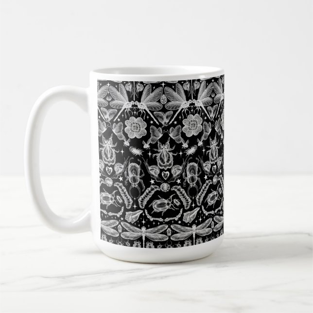 Insekter och skalbaggar kaffemugg (Vänster)