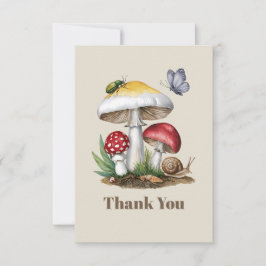 Insekter skogstyp i svamprum tack kort