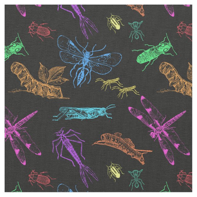 Insekter! Tyg (Närbild)