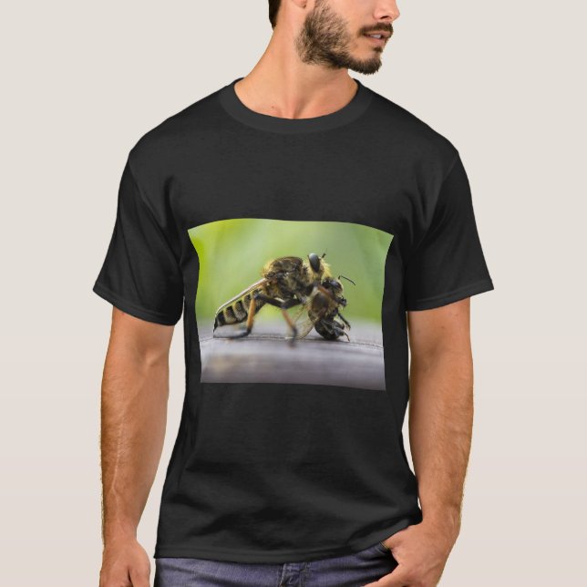 Insekter Vild Skriv ut T Shirt (Framsida)