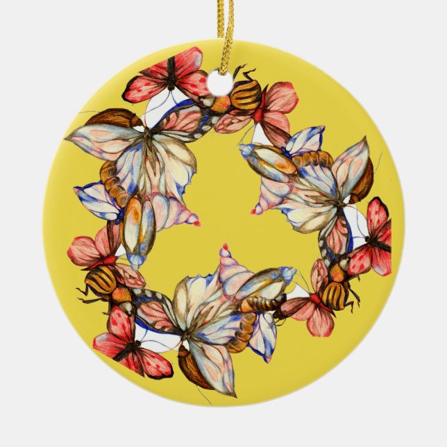 Insekters dans Ceramic Ornament (Framsidan)