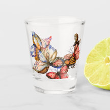 Insektert hett glas