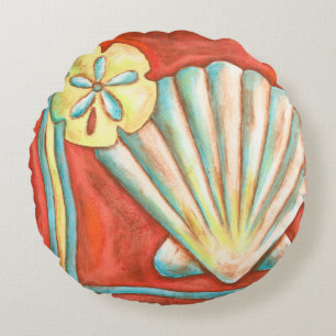 Insektioner för rustiska Orangar Rund Kudde