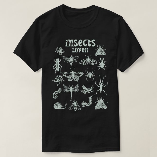 Insektra älskare t shirt (Design framsida)