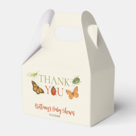 Insektra babyskor i lilla Kärlek Kryp Presentaskar