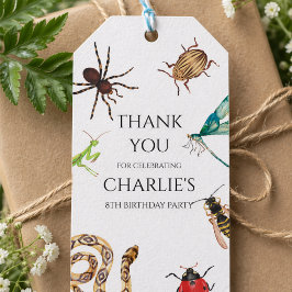 Insektsinbjudan, Utomhusfödelsedag, Insektsfest, K Presentetikett