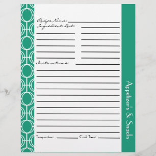 Inserter för länkade eternity Ringar Recept - Teal